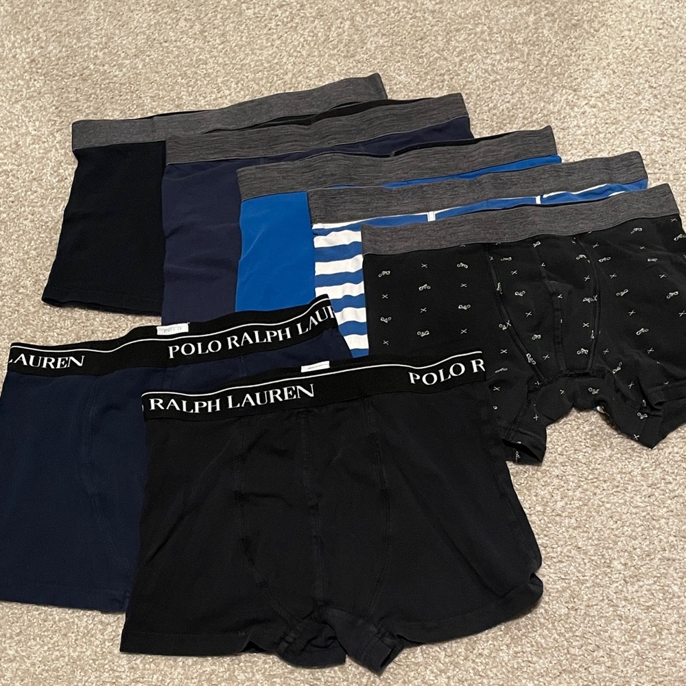 7 Boxer Briefs - Polo Ralph Lauren/Basic Outfitters
